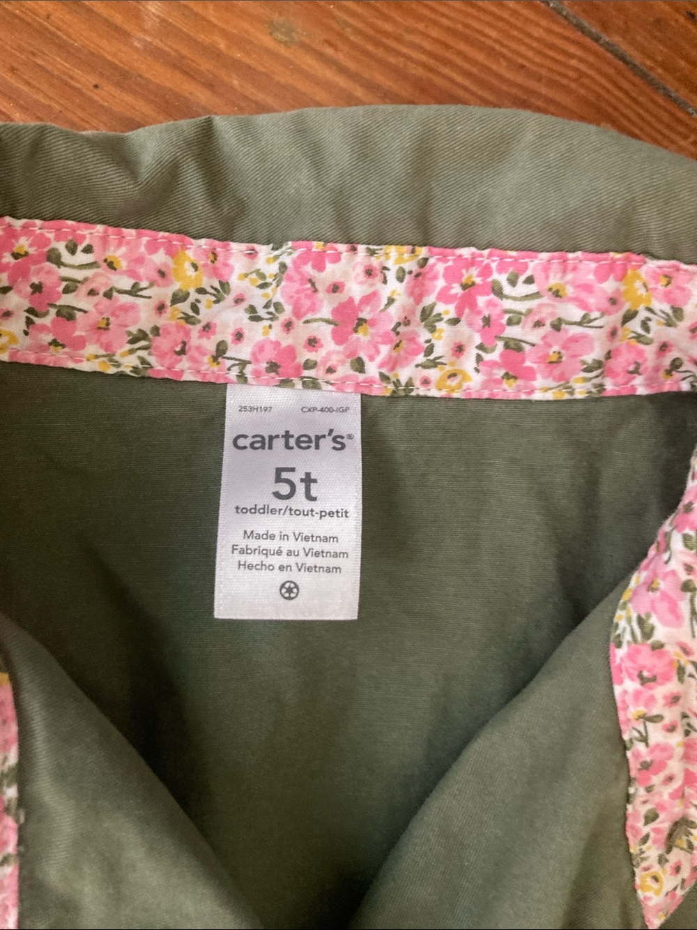 Embroidered Carter’s jacket - Picture 2 of 5